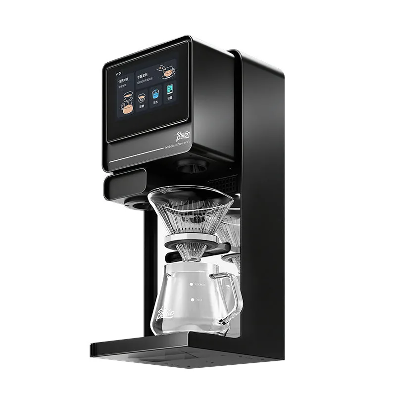 Bincoo Automatic Pour-Over grind and brew machine in black
