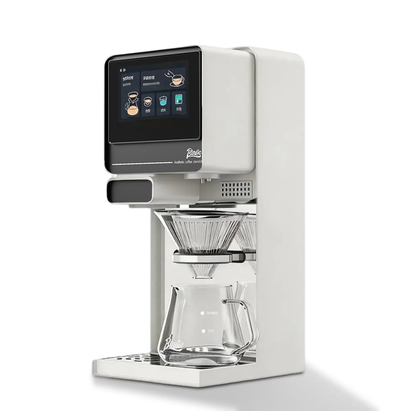 Automatic Pour-Over in white