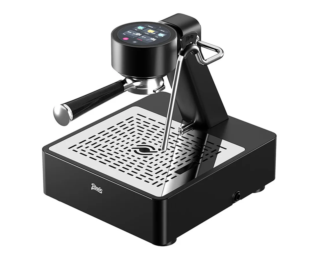 Bincoo S2 Pro Trailblazer smart espresso machine in black
